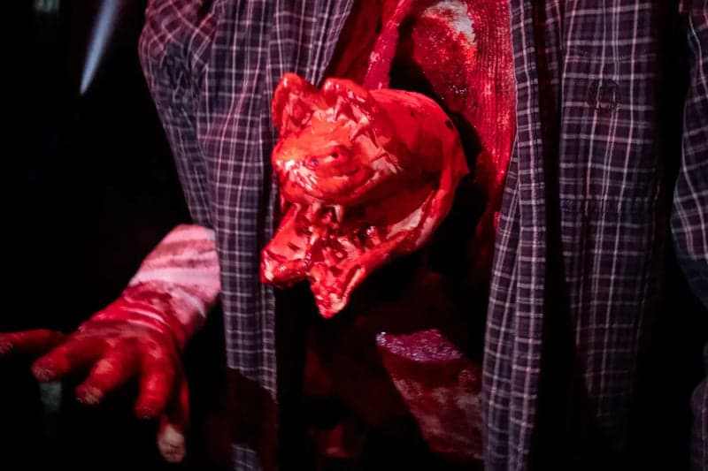 Eaten Animatronic horror prop
