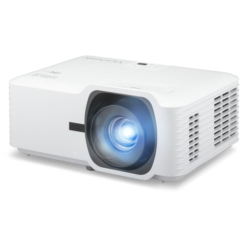 ViewSonic LS740-4K 4K UHD laser projector, front three-quarter view